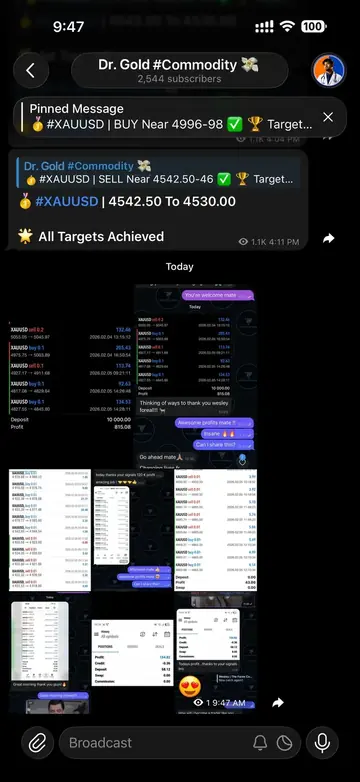 Dr. Gold Telegram channel screenshot 5